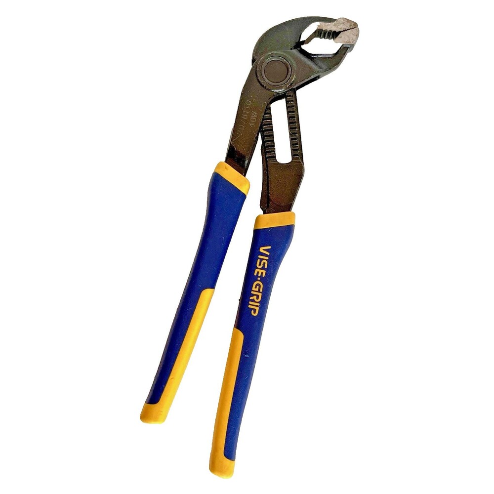 Irwin Vice Grip 10in Groovelock Pliers BLUE YELLOW TOOLS
